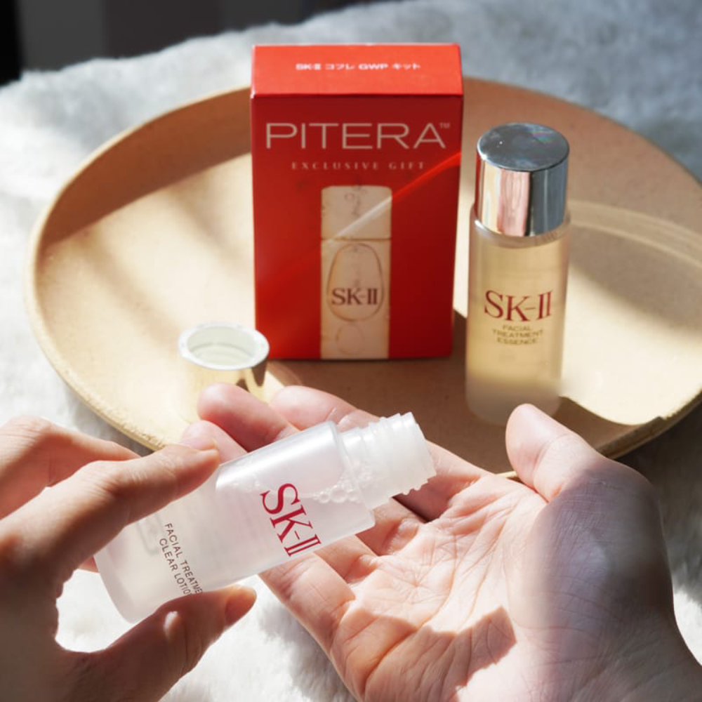 SK-II Exclusive Gift (Facial Treatment Clear Lotion 30ml + Facial Treatment Essence 30ml),SK-II Exclusive Gift (Essence + Lotion) 30ml, Facial Treatment Clear Lotion,Facial Treatment Essence, SK-II